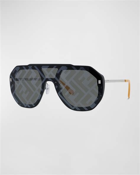 fendi logo shield sunglasses|authentic fendi sunglasses.